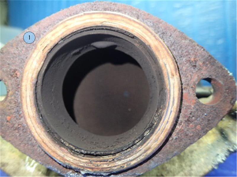 Catalytic Converter TOYOTA Cresta 1988 E-GX81 — photo 5