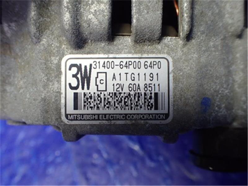 Alternator NISSAN Clipper 2018 HBD-DR17 — photo 6