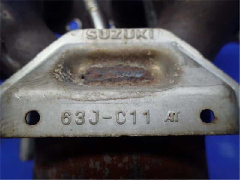 Exhaust Manifold SUZUKI Swift 2005 DBA-ZC11S 1411063J12 — photo 4