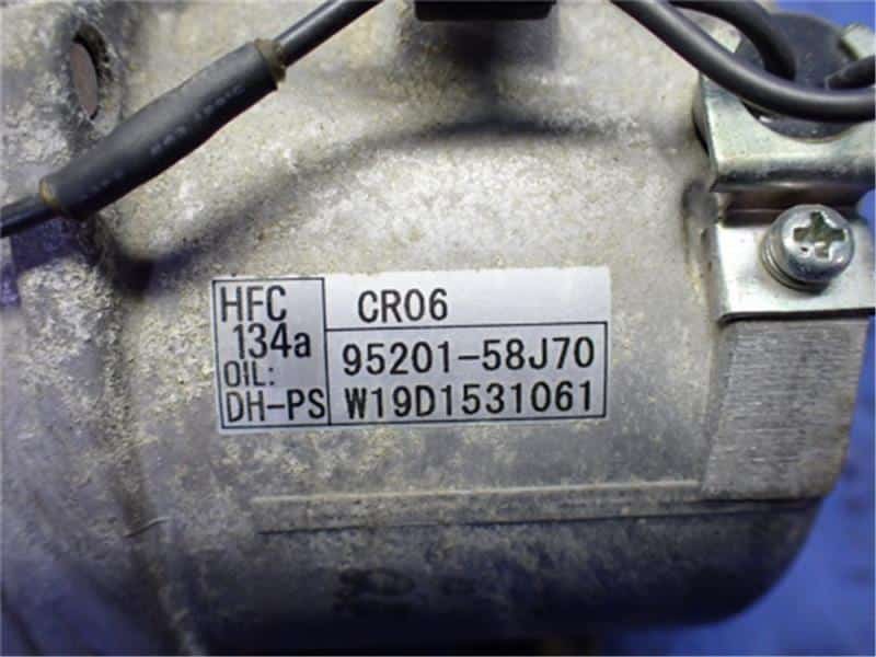 A/C Compressor SUZUKI Carry 2019 EBD-DA16T 9520058J70 — photo 5
