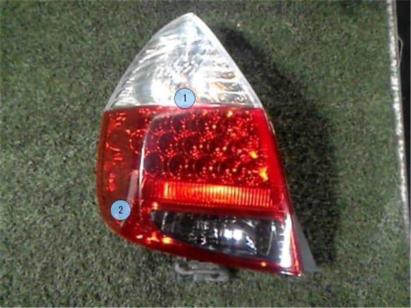Left Tail Light HONDA Fit 2007 DBA-GD1 — photo 1