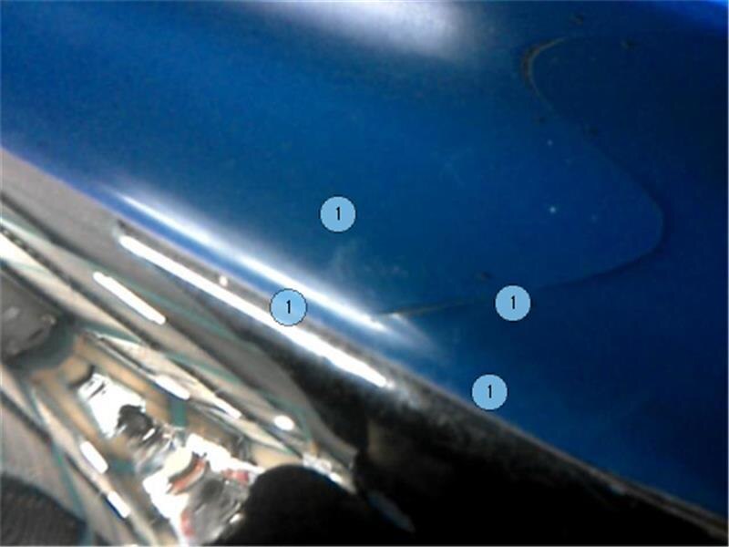 Right Fender Panel TOYOTA Lexus ls 2008 DBA-USF45 — photo 3