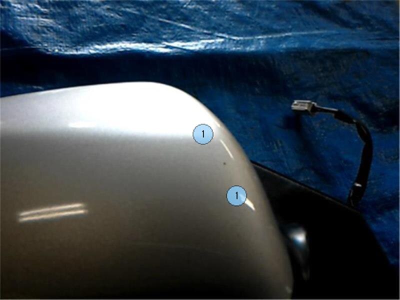 Right Side Door Mirror TOYOTA Raum 2004 CBA-NCZ20 — photo 3