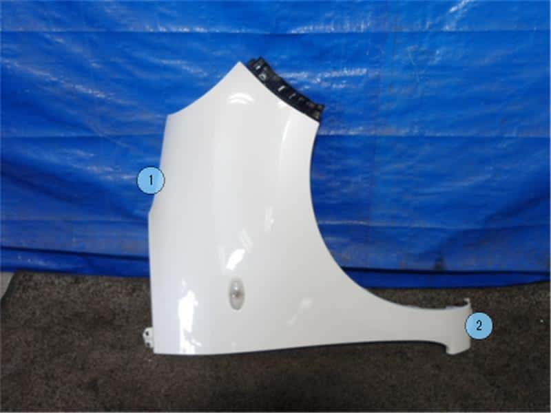 Right Fender Panel NISSAN Moco 2009 DBA-MG22 — photo 1