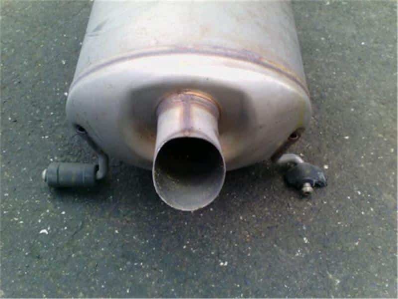 Rear Muffler HONDA Fit 2015 DAA-GP5 — photo 4