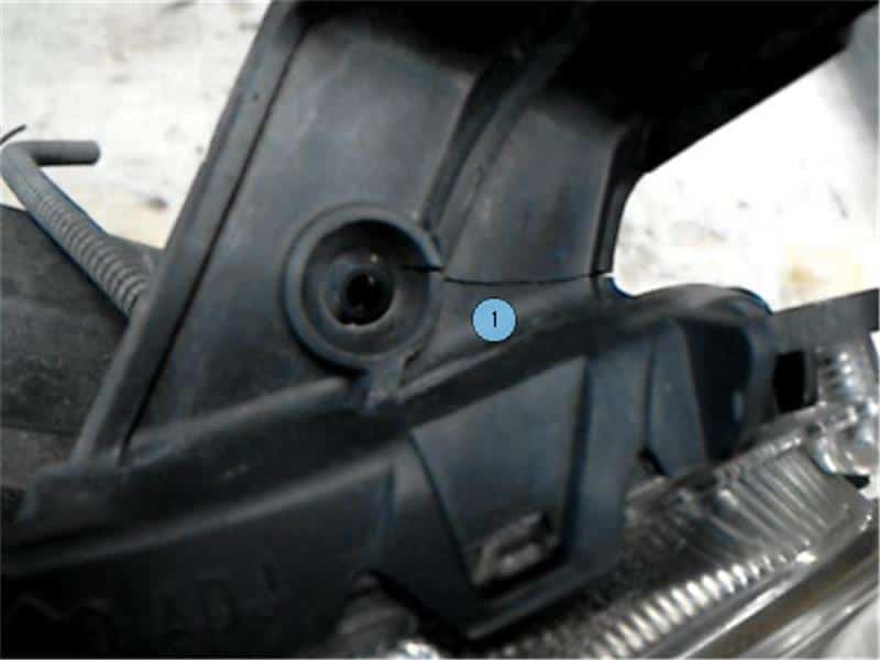 Left Headlight HONDA Shuttle 2011 DBA-GG7 — photo 3