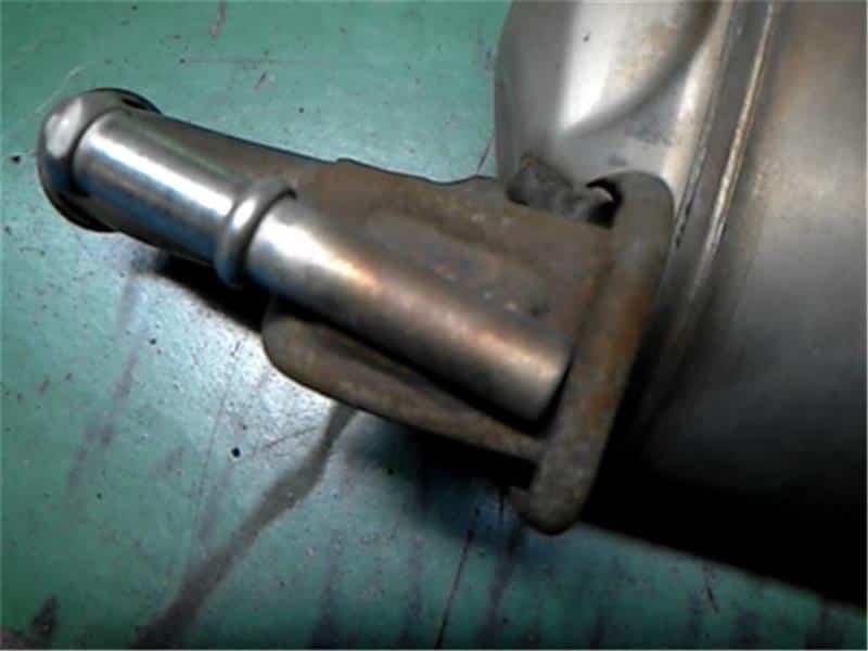 Rear Muffler SUZUKI Alto Lapin 2010 DBA-HE22S — photo 3