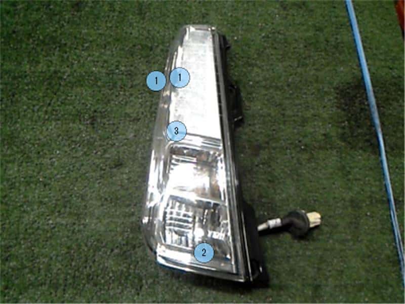 Left Tail Light SUZUKI Wagon R 2013 DBA-MH34S — photo 1