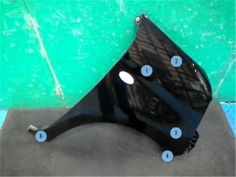 Right Fender Panel SUZUKI Spacia 2017 DAA-MK42S — photo 1