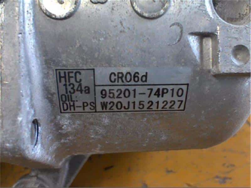 A/C Compressor SUZUKI Alto Lapin 2020 DBA-HE33S 9520074P10 — photo 4