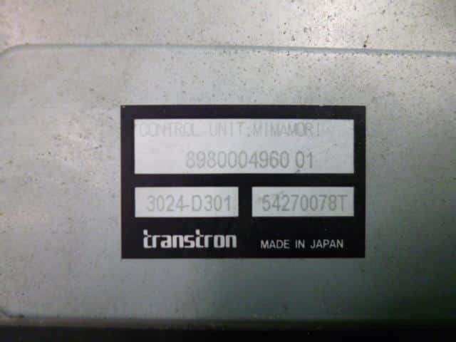 Control Unit ISUZU ELF 2005 PB-NKR81A 8980004960 — photo 2