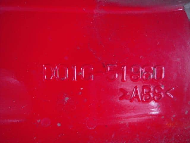 Rear Spoiler MAZDA Demio 2009 DBA-DE5FS D01G51960B — photo 3