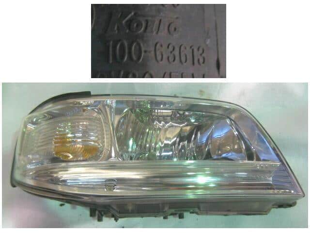 Right Headlight NISSAN Cube 2000 TA-AZ10 — photo 1