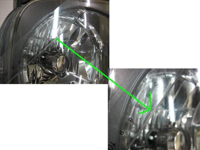 Right Headlight NISSAN Cube 2005 DBA-YZ11 — photo 2