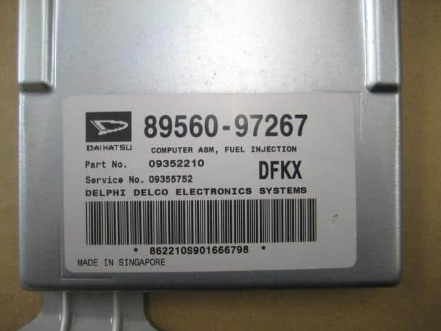 Engine Control Unit DAIHATSU Mira 1998 GD-L710V — photo 2