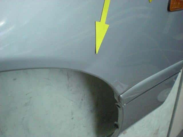 Left Fender Panel HONDA Legend 1996 E-KA9 — photo 2