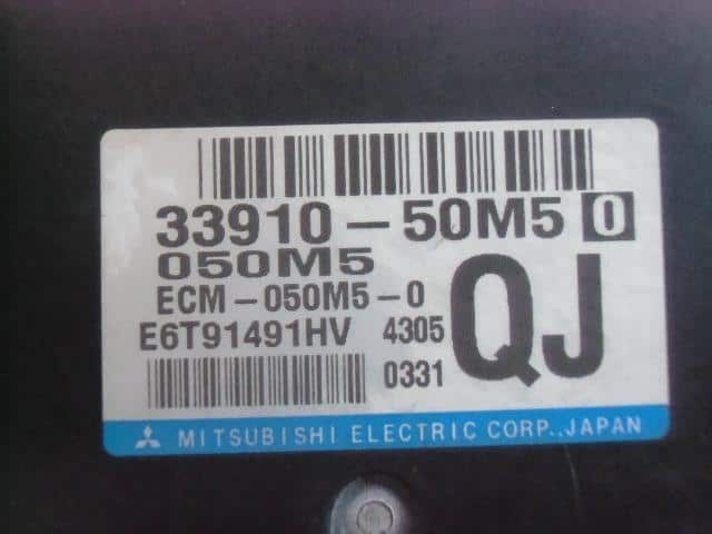 Engine Control Unit SUZUKI Spacia 2014 DBA-MK32S 3391050M50 — photo 2