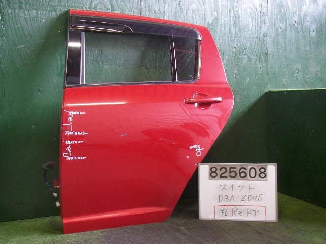 Rear Left Door Assembly SUZUKI Swift 2006 DBA-ZD11S 6800463J00 — photo 1