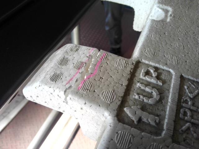 Front Bumper Reinforcement TOYOTA Raum 2004 CBA-NCZ20 — photo 5