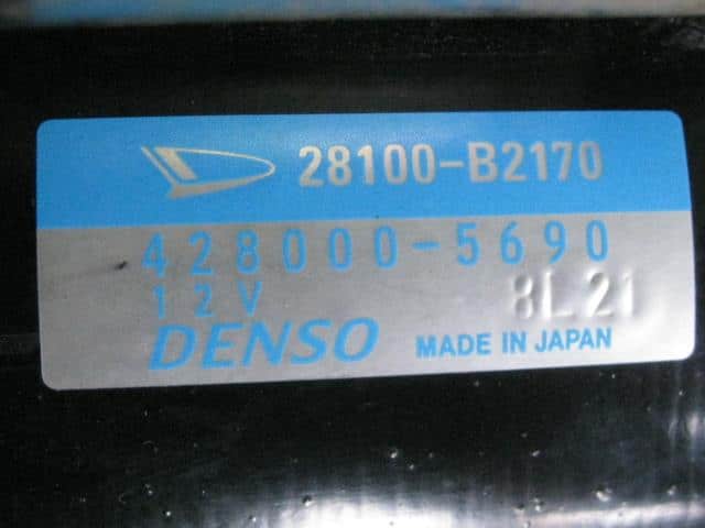 Starter DAIHATSU Tanto 2009 CBA-L385S — photo 4