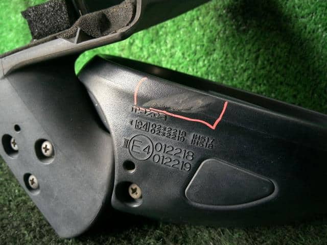 Right Side Mirror MAZDA Verisa 2004 DBA-DC5W D46169120B88 — photo 5