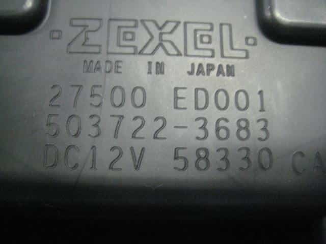 A/C Control Panel NISSAN Tiida 2005 DBA-C11 — photo 3