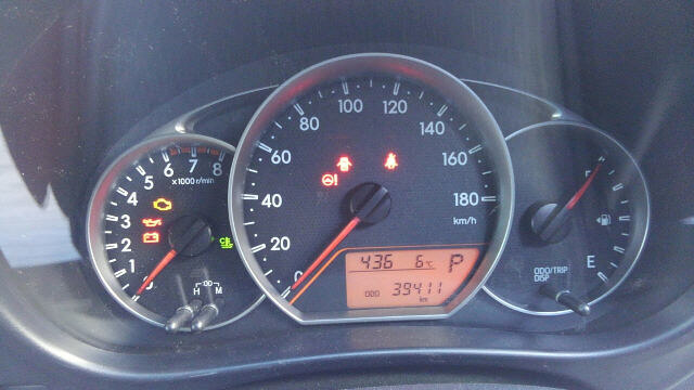 Speedometer TOYOTA Ractis 2010 DBA-NSP122 838005CC60 — photo 3
