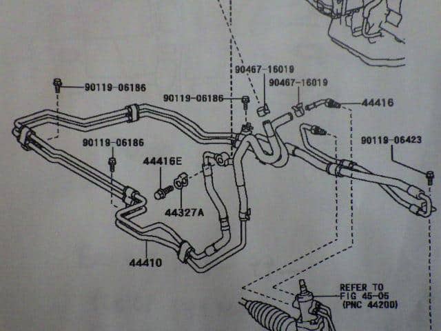 Steering Parts TOYOTA Alphard 2006 CAA-ATH10 — photo 1