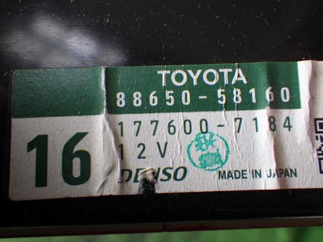 A/C Computer TOYOTA vellfire 2009 DBA-ANH20 — photo 2