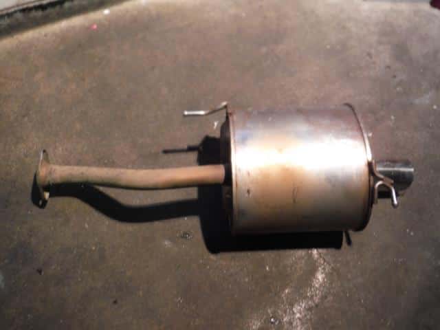 Rear Muffler HONDA Edix 2006 DBA-BE3 — photo 1
