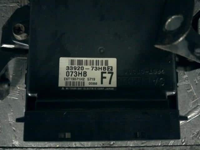Engine Control Unit NISSAN Moco 2005 ABA-MG21 — photo 3