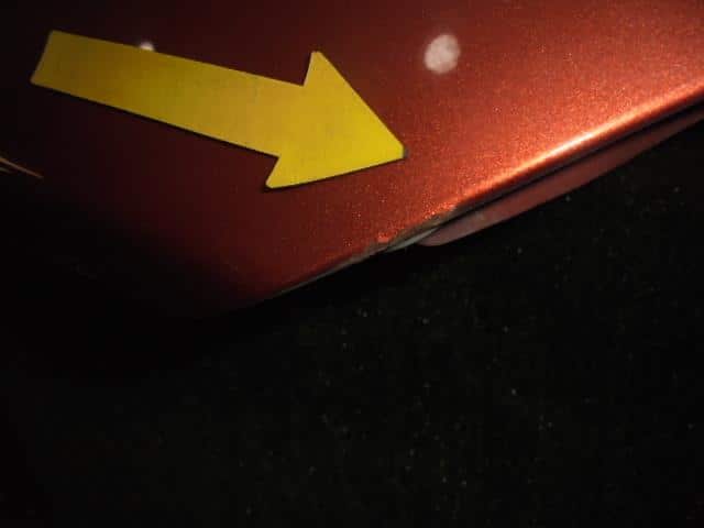 Right Fender Panel NISSAN Murano 2005 CBA-PZ50 — photo 2