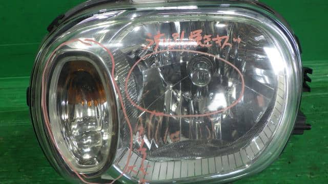 Left Headlight SUZUKI Lapin 2009 DBA-HE22S — photo 2