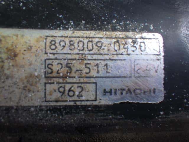 Starter ISUZU Forward 2009 PKG-FRR90S1 8980090432 — photo 3