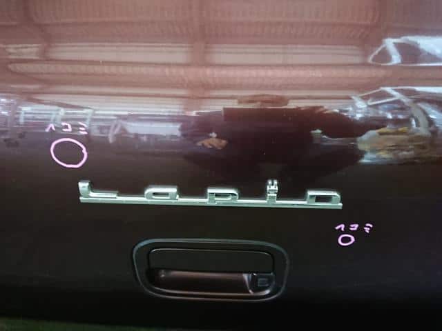 Back Door Assembly SUZUKI Lapin 2009 DBA-HE22S 6910085K00 — photo 3