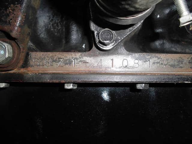 6UZ1 Engine ISUZU ISUZU LARGESIZE CAR 2010 PKG-CYJ77W8 — photo 4