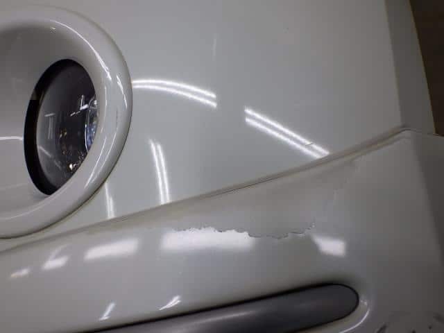 Front Bumper Face NISSAN Moco 2007 CBA-MG22 — photo 2