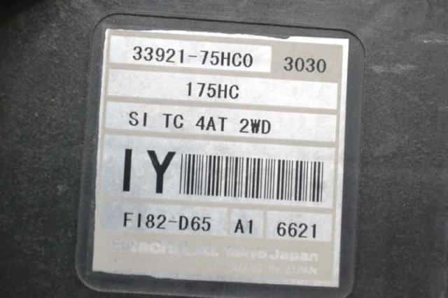 Engine Control Unit SUZUKI Lapin 2006 TA-HE21S 3392175HC0 1340073H50 — photo 3