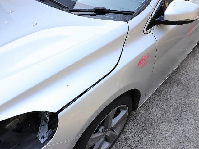 Left Fender Panel VOLVO Volvo 40 series 2012 DBA-MB4164T — photo 2