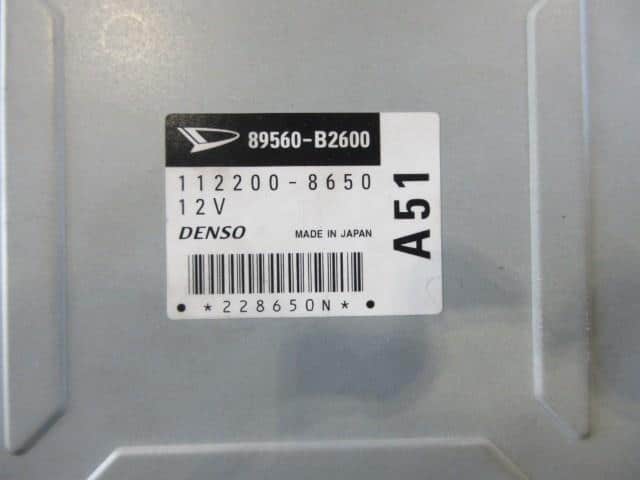 Engine Control Unit DAIHATSU Move 2003 LA-L152S 89560B2600000 — photo 3