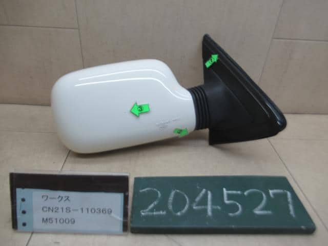 Right Side Mirror SUZUKI Alto 1990 E-CN21S 8470160D01 — photo 1