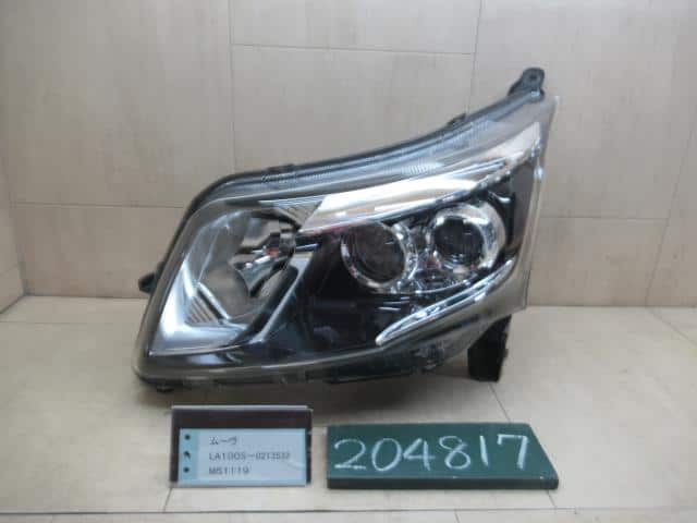 Left Headlight DAIHATSU Move 2013 DBA-LA100S — photo 1