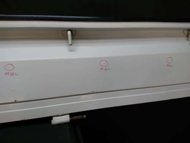 Truck Right Side Panel MAZDA Scrum 2009 EBD-DG63T 1A0665400B — photo 3