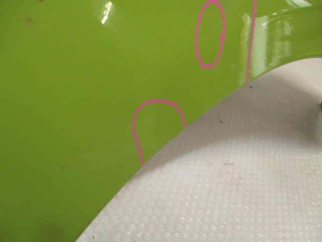 Right Fender Panel Fiat Fiat 500 2012 ABA-31212 — photo 7