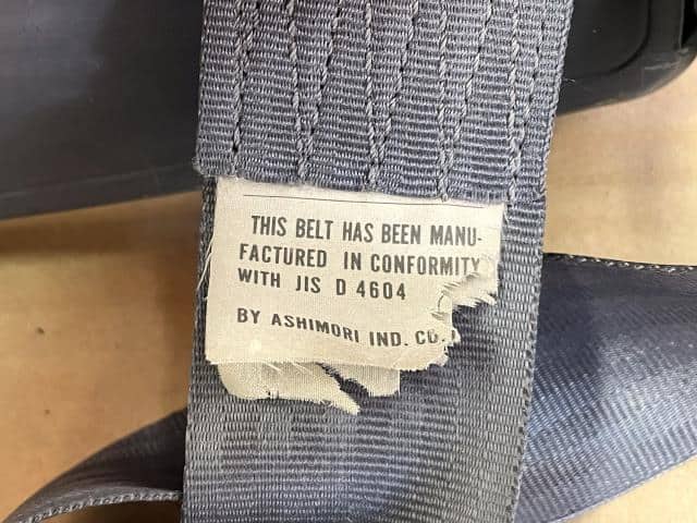 Assistant Driver's Seat Seat Belt HONDA Acty 1991 M-HA4 81800SJ6025ZA — photo 4
