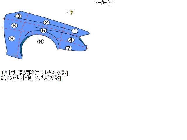 Right Fender Panel HONDA Life 2009 DBA-JC1 — photo 7