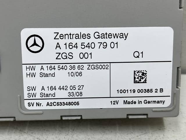 Control Unit MERCEDES-BENZ 2007 CBA-164886 A1649002901 — photo 5