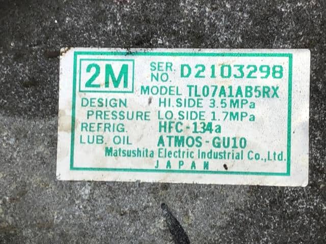 A/C Compressor HONDA Vamos 2007 ABA-HM1 — photo 4