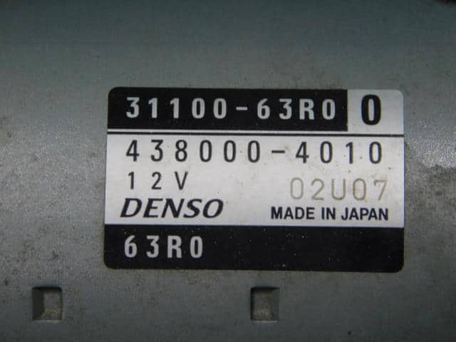 Starter SUZUKI Wagon R 2017 DAA-MH55S 3110063R00 — photo 3