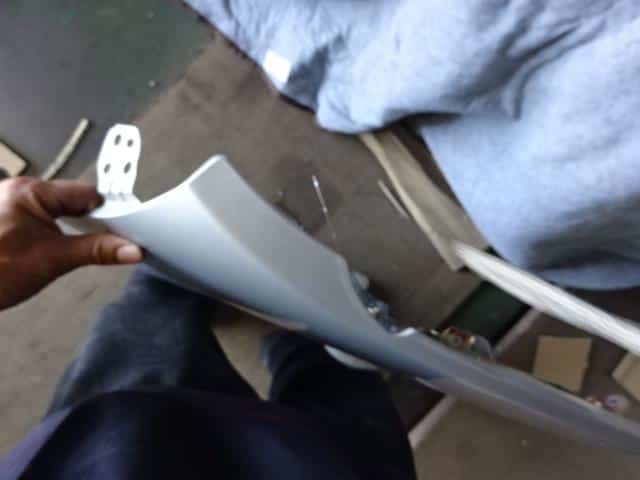 Left Fender Panel SUZUKI Palette 2010 DBA-MK21S 5771182K00 — photo 5
